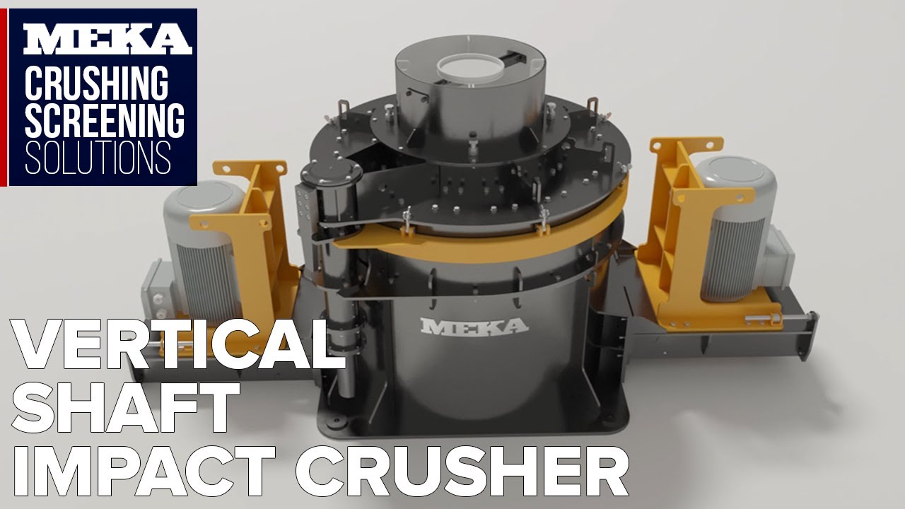 MEKA MV 90 Vertical Shaft Impact Crusher Animation