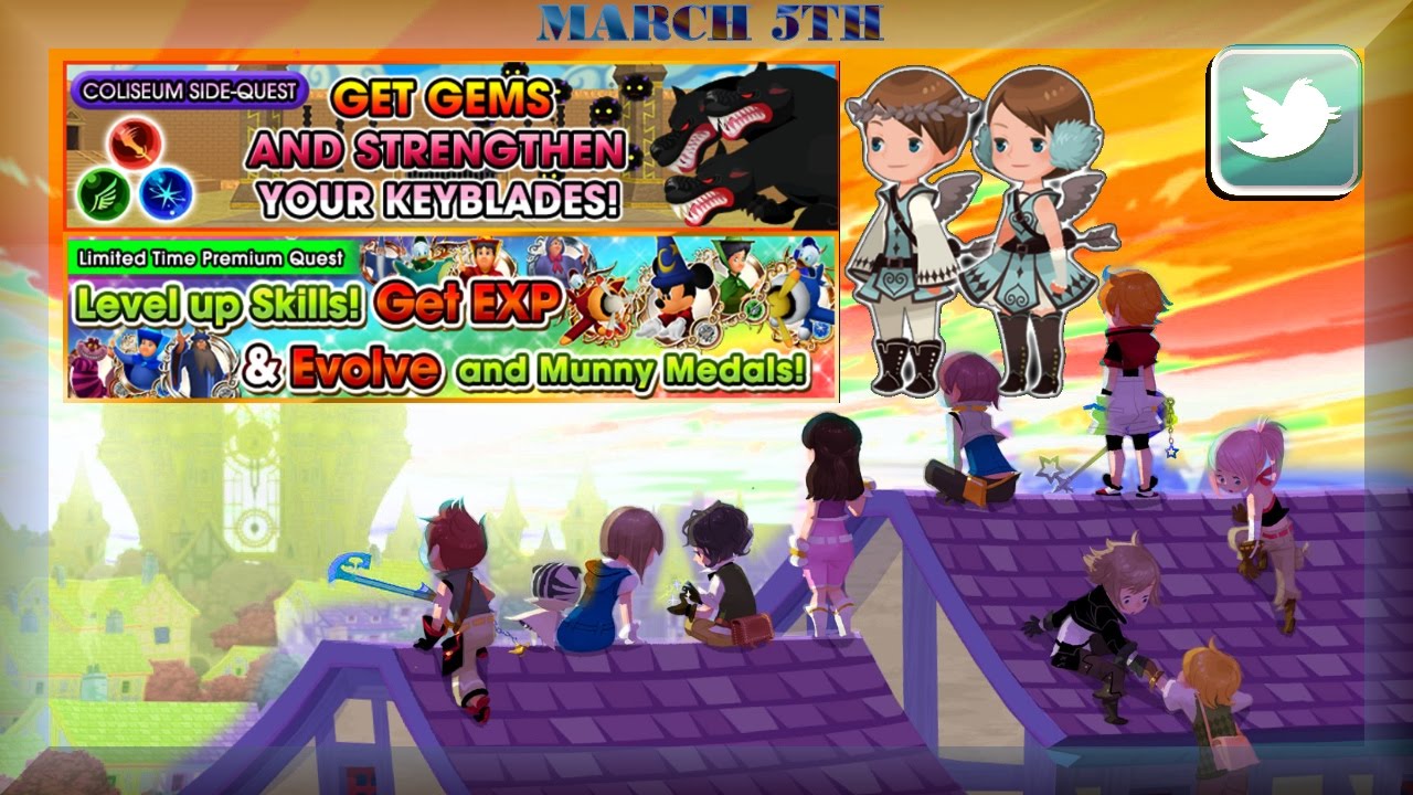 Khux : PRE-Update ~ Get Gems - VIP Quest & Cupid Avatar Outfits