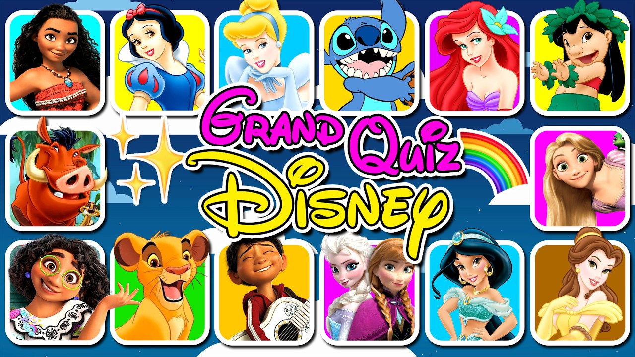 QUIZ DISNEY ✨ 60 Questions pour tester ta culture ❤️