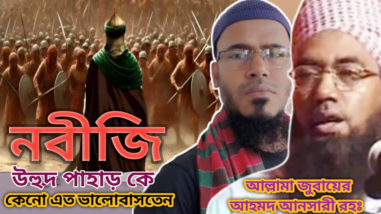 নবীজি উহুদ পাহাড় কে কেনো এত ভালো বাসতেন #জুবায়ের_আহমদ_আনসারী #ansari #bangla_waz_tv_2469 #newvideo