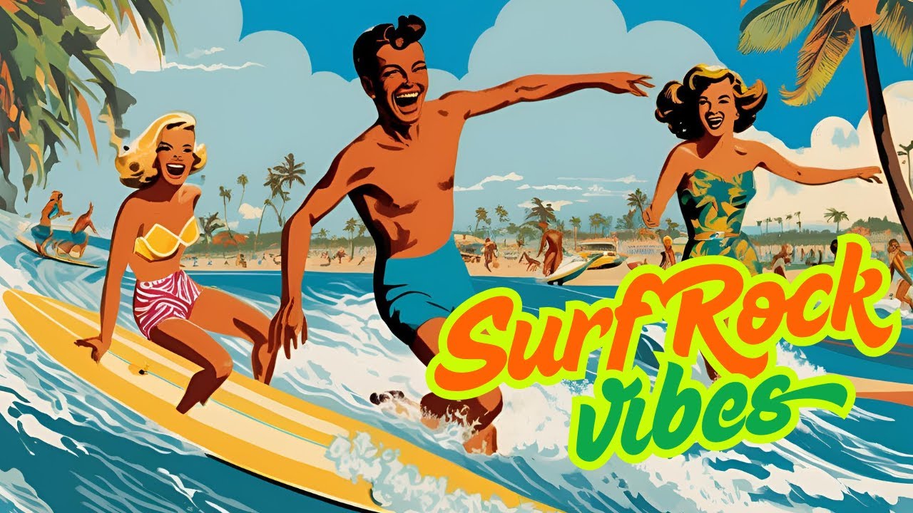 【洋楽】懐かしの1960年代 Surf Rock | 60s Vibes: Killer Surf Rock Playlist