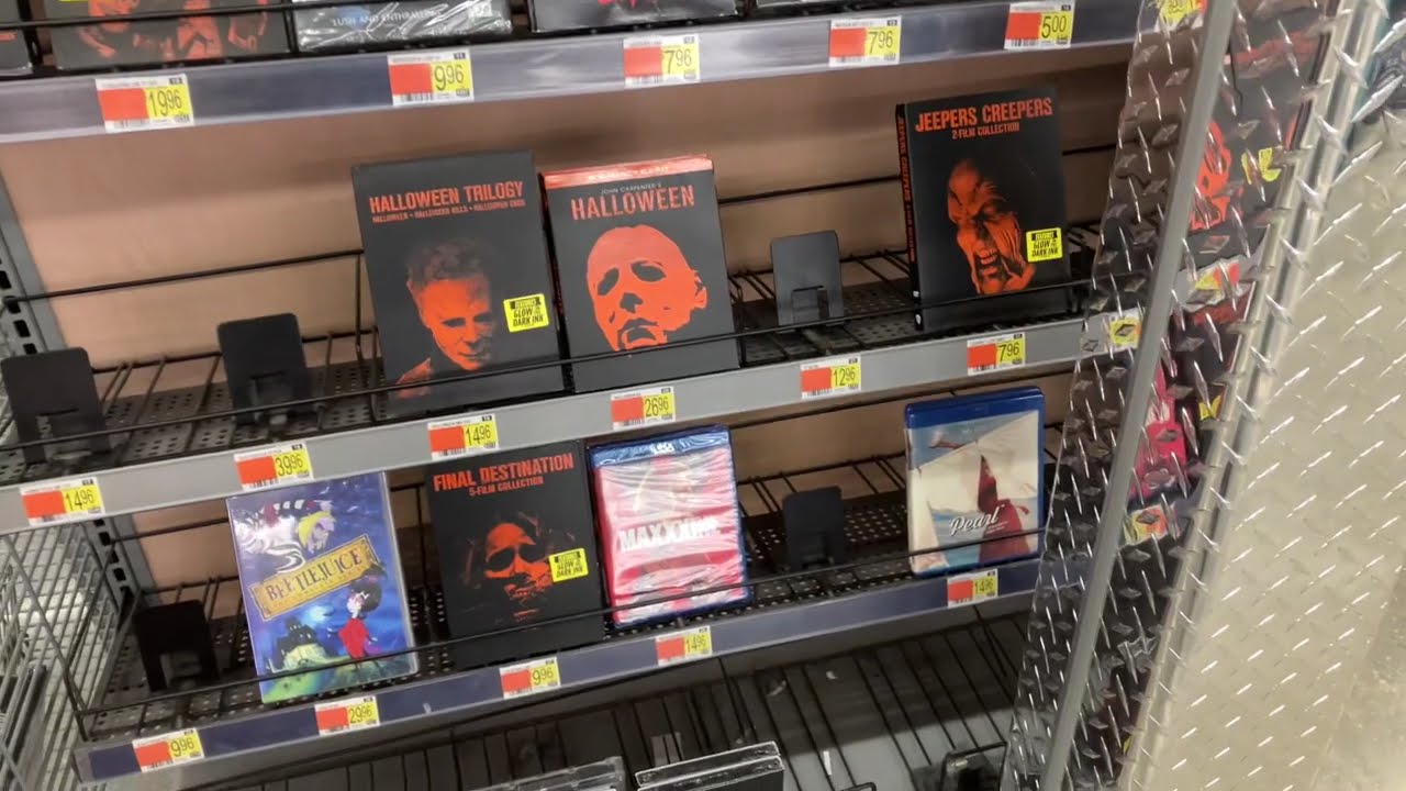 Creatures Of The Night Physical Media Selection At Walmart For Halloween 2025 🎃🎃🎃