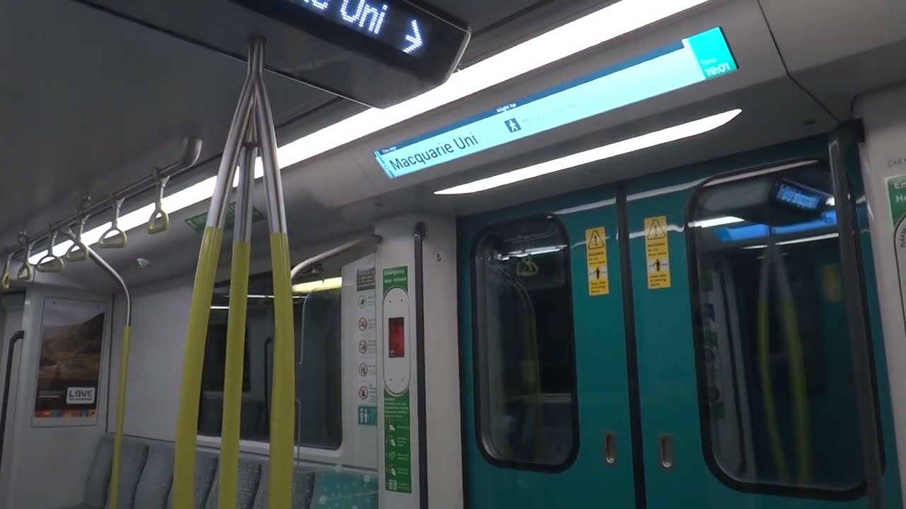 Alstom Metropolis, Sydney Metro - Epping to Macquarie University (M1 Northwest Line, Interior, V2)