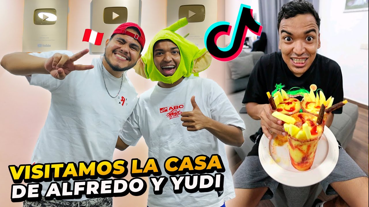 VISITAMOS LA CASA DE @Alfredo Larin y @Yudi Vargas  *NOS ENSEÑAN SUS INVENTOS DE TIKTOK*