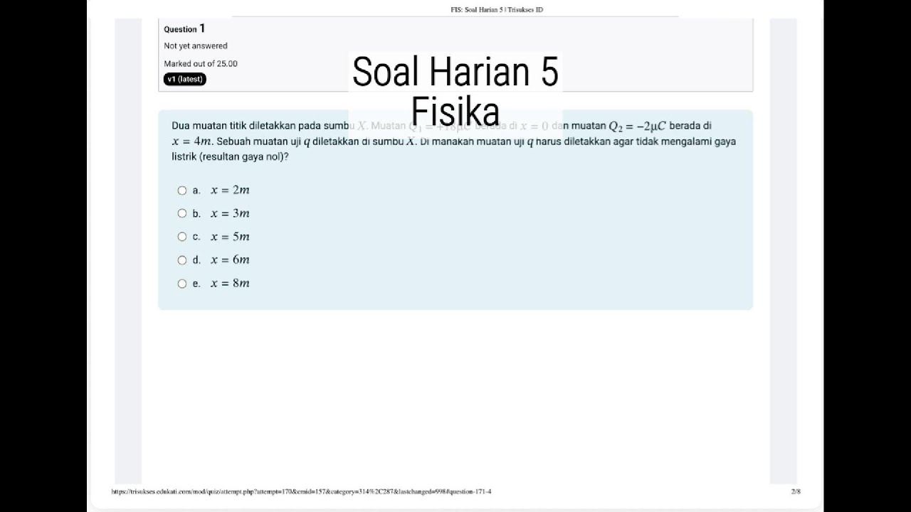BEDAH SOAL HARIAN TKA FISIKA | Eps. 71