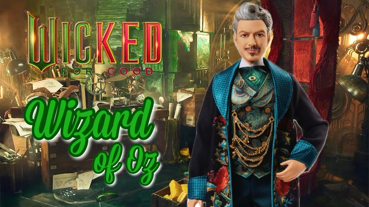 NEW Wicked: For Good Wizard of Oz Doll | Jeff Goldblum | Doll Review