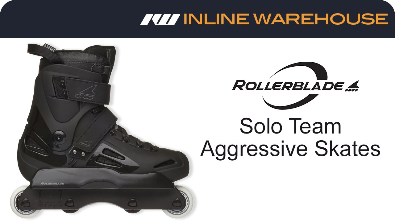Rollerblade Solo Team Agressive Skates