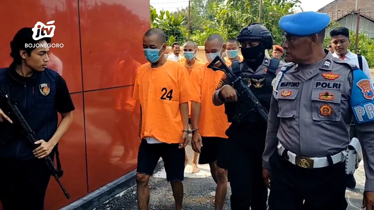 Polres Bojonegoro Amankan 20 Tersangka Judi Online