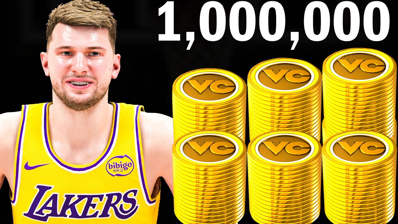 1,000,000 VC of 2K Packs Build My 82-0 Team