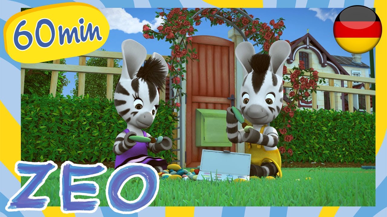 Zeo Staffeln 3 auf Deutsch 🦓 Kompilation ganze episoden 🏡 Zeo das Zebra auf Deutsch