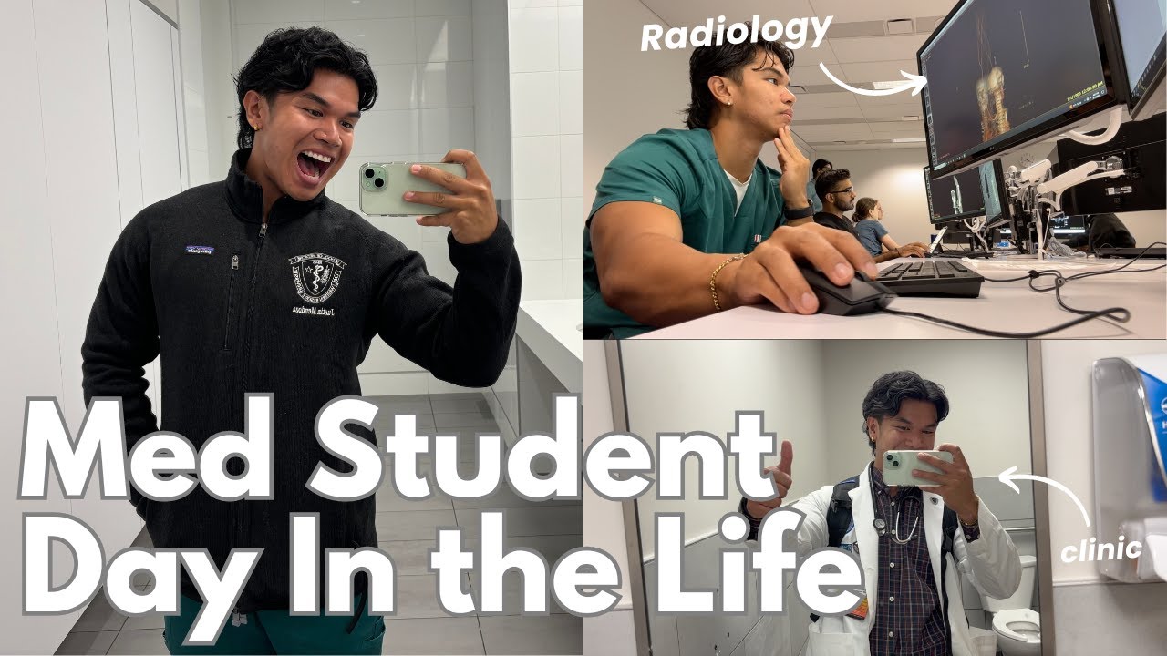 A Busy Day in the Life of a Medical Student | MED SCHOOL VLOG