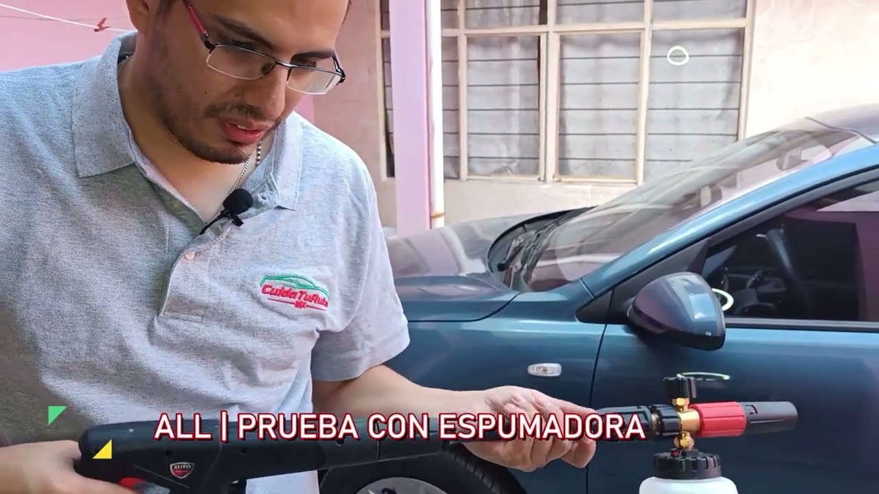 Comparativa de shampoo para auto con espumadora e hidrolavadora | Parte 1