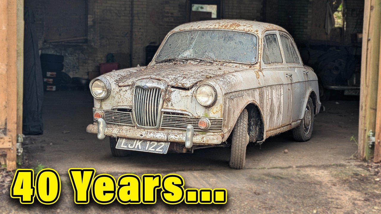 Riley One Point Five Sat for 40 Years will it run and drive?
