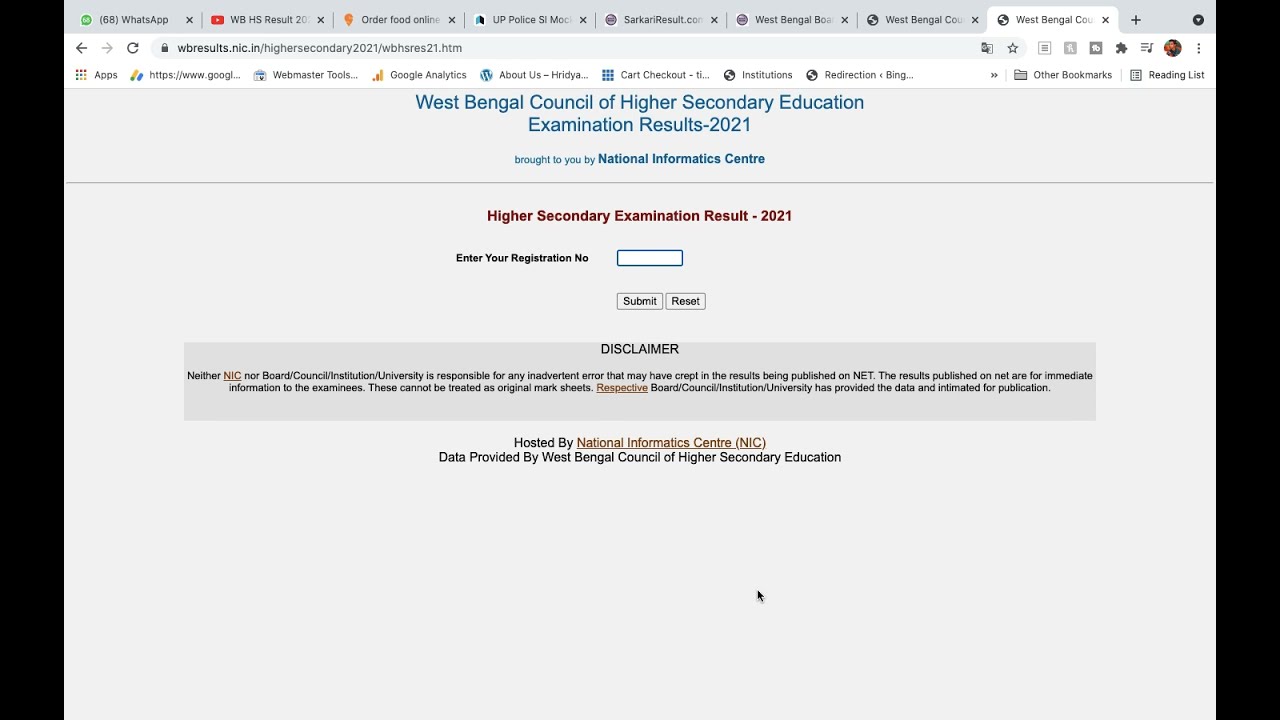 How To Download/Check WB HS/12th Result 2021