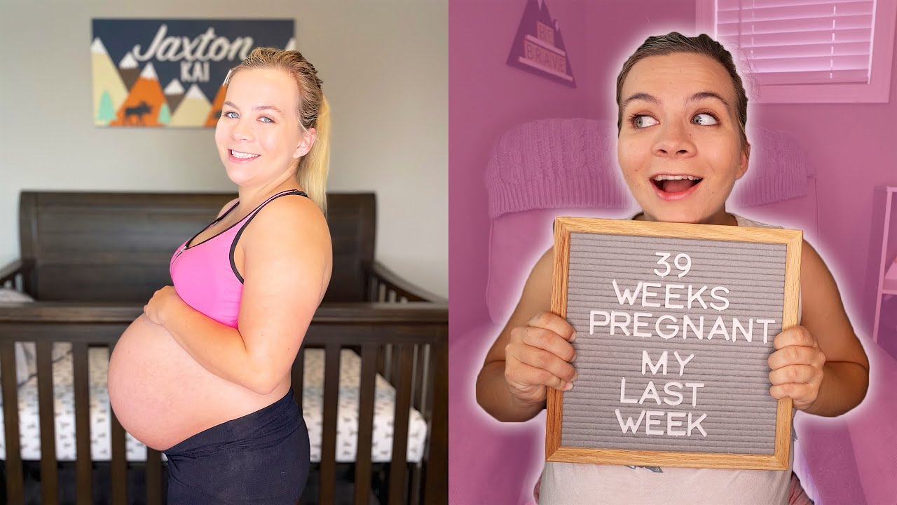 My Last Week Pregnant! *39 Week Bumpdate*