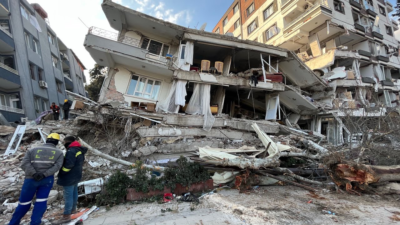 Hatay, Antakya Sokak Görünümü! / 10 Şubat 2023 / Earthquake Türkiye 2023