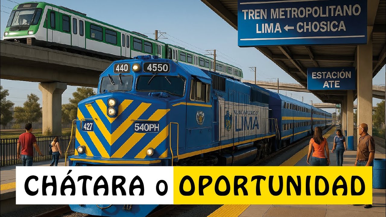 Tren Lima - Chosica: ¿Chatarra o oportunidad para el futuro de Lima?
