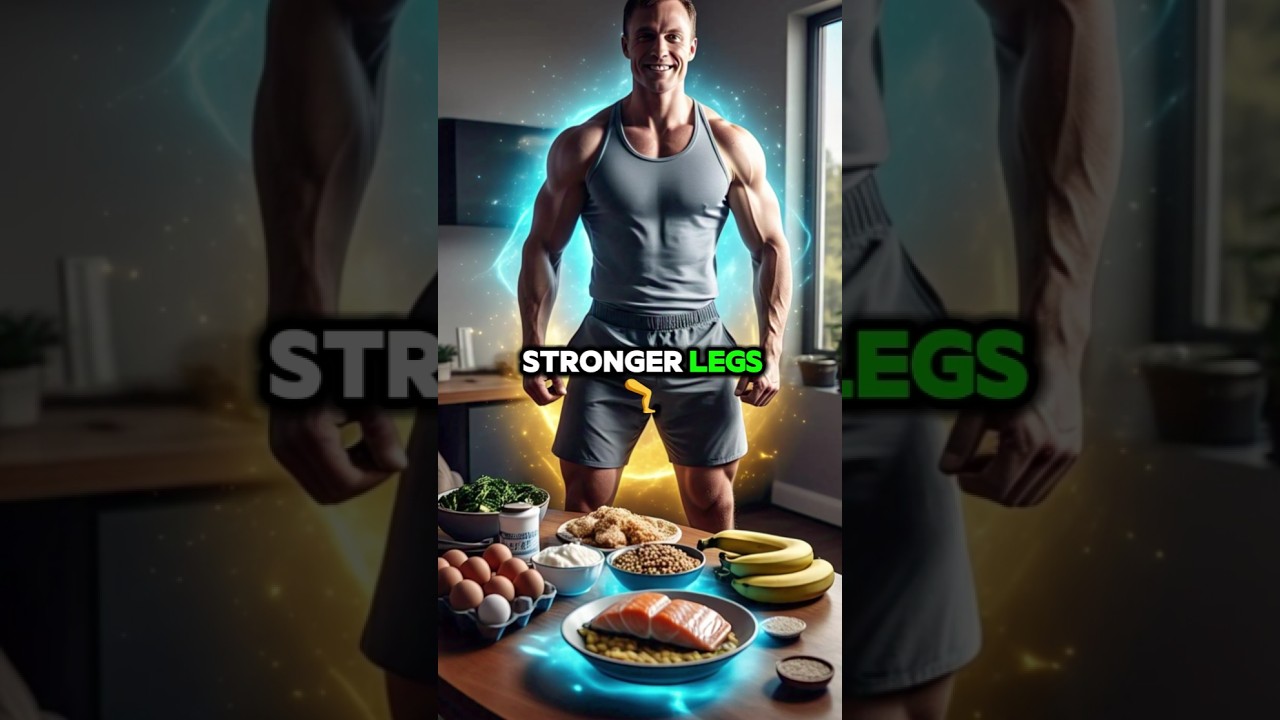 10 Foods That Make Your Legs Super Strong!