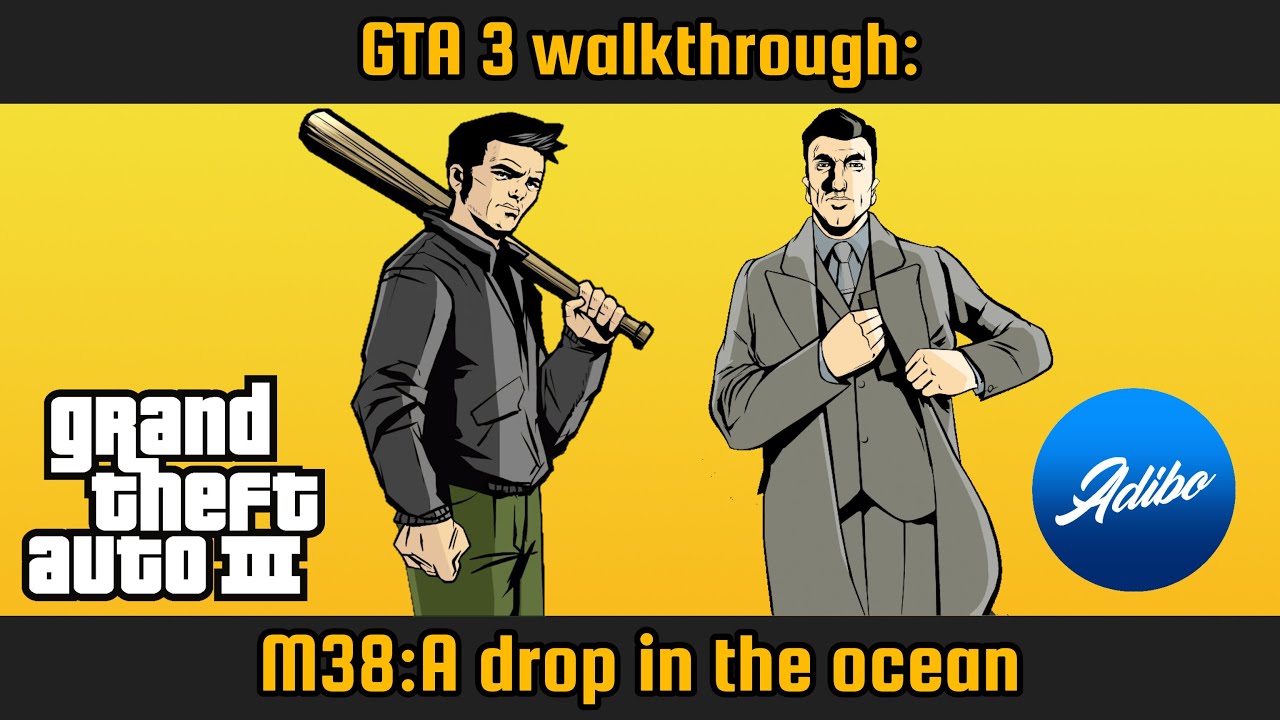 Claude intercepts an airdropped package at sea.GTA 3 walkthrough