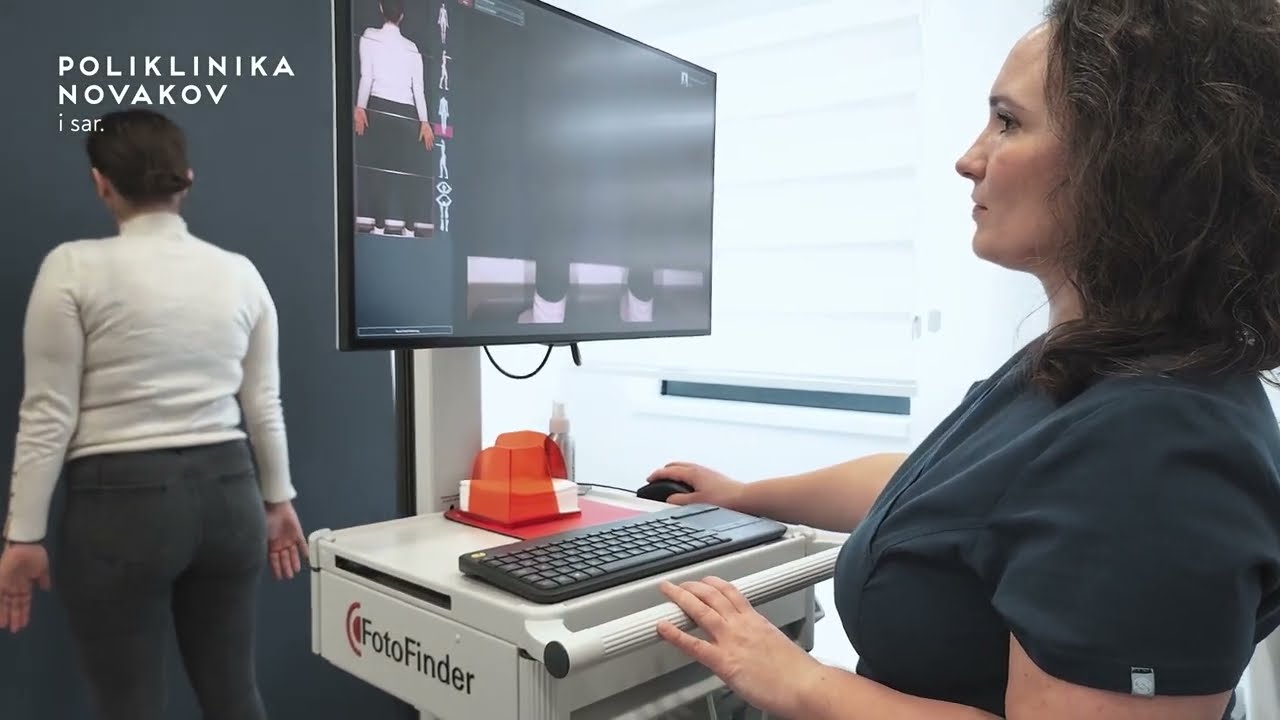 Pregled kože savremenim aparatom Fotofinder - dr Anamarija Pfau