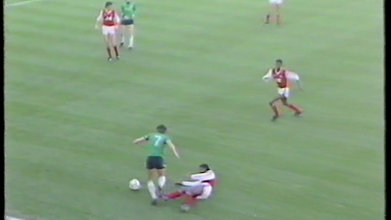 Arsenal v Plymouth Argyle 1986-87 FA Cup 4th Round (Part 1)