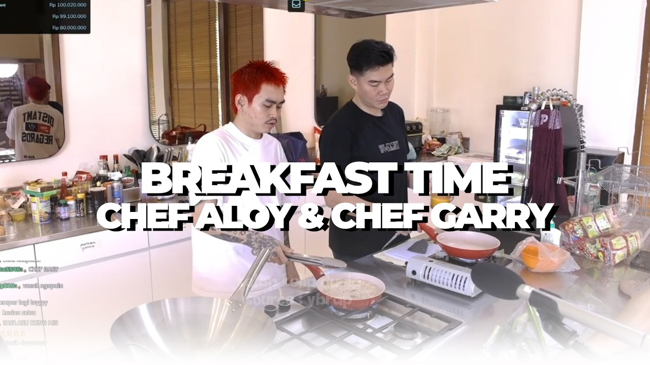 MENU BREAKFAST CHEF ALOY & CHEF GARRY 🍽️
