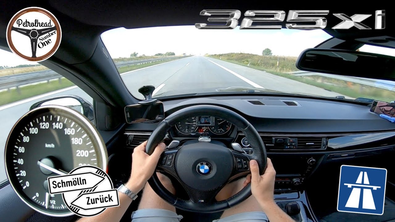 2008 BMW 325xi E91 | Pr&oacute;ba autostradowa.