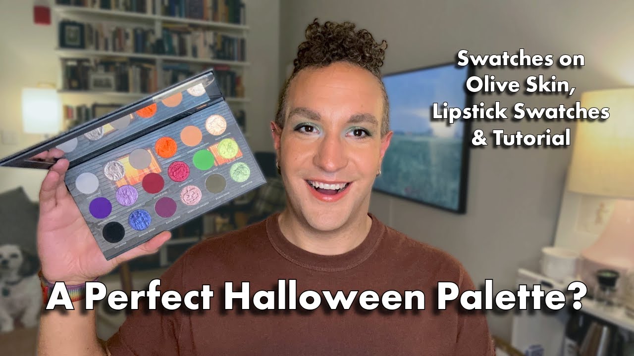 NEW Nomad Cosmetics Witch City Salem Collection! | Lip Swatches, Palette Swatches and a Look!