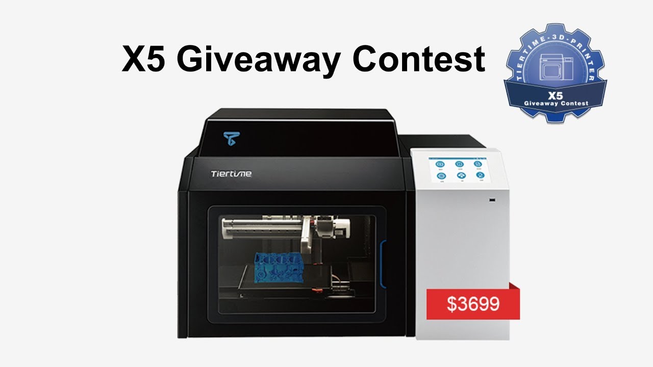 Continuous 3D Printer X5 Giveaway Contest | 