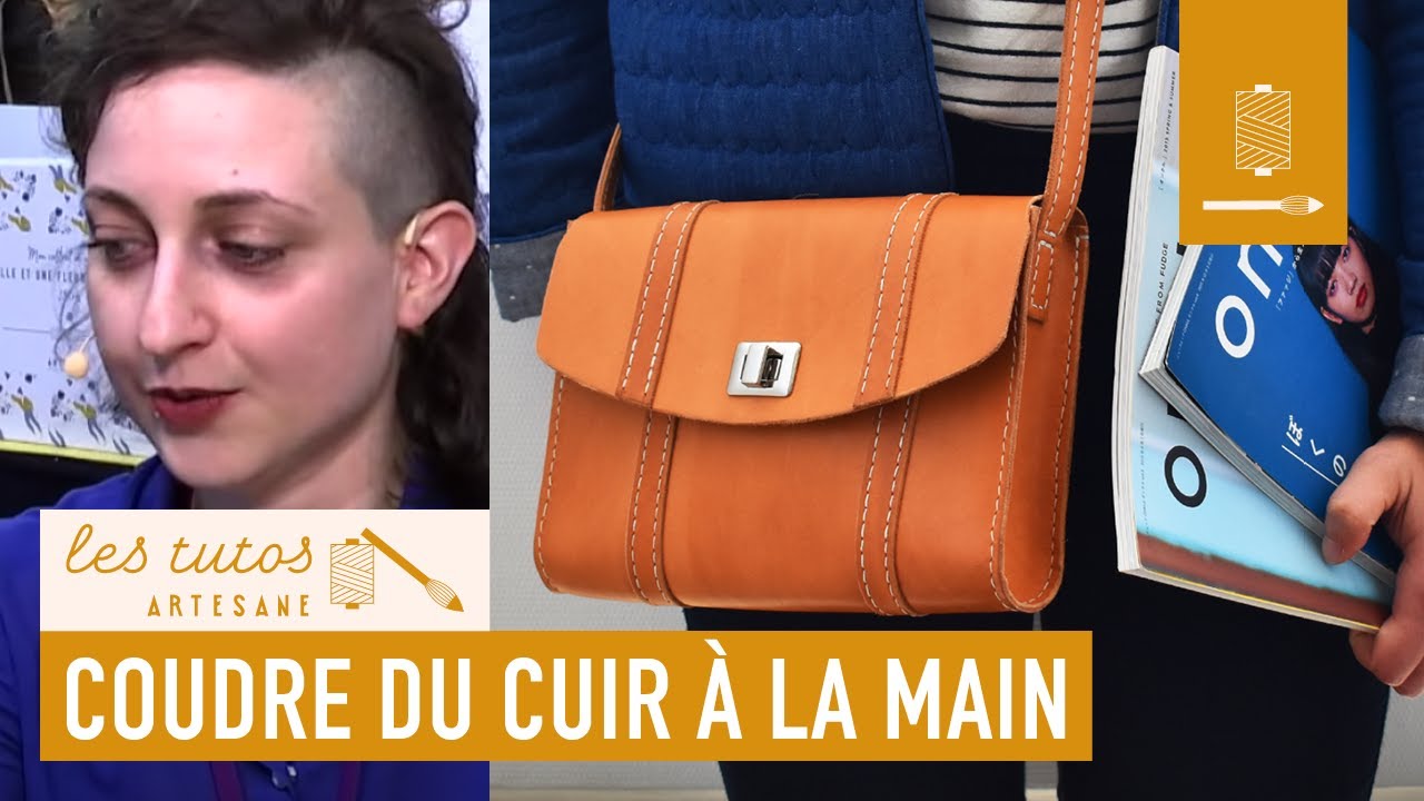 TUTO - Comment coudre du cuir à la main avec Julie Kansara