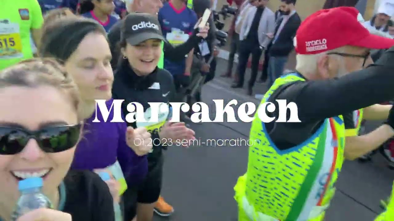 Marrakech Vlog | Semi-marathon, spa, medina, home tour, Jardin Majorelle, Palais Bahia