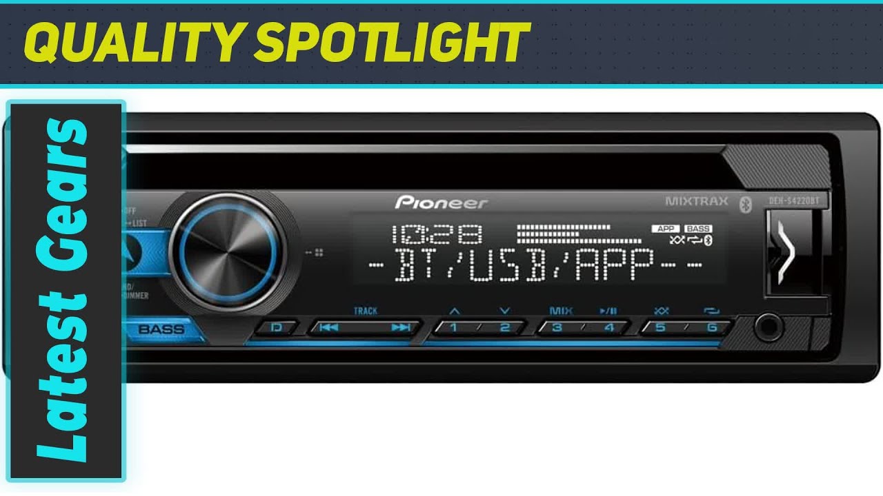 Pioneer DEH-S4220BT: Elevating Your In-Car Audio Experience