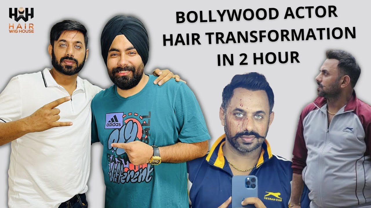 Актёр Болливуда | Преображение волос за 2 часа | Актёр веб-сериала «Bhaukaal» | Прадип Нагар