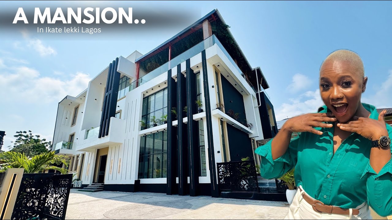 The biggest 6 bedroom house in Ikate lekki Lagos Nigeria 