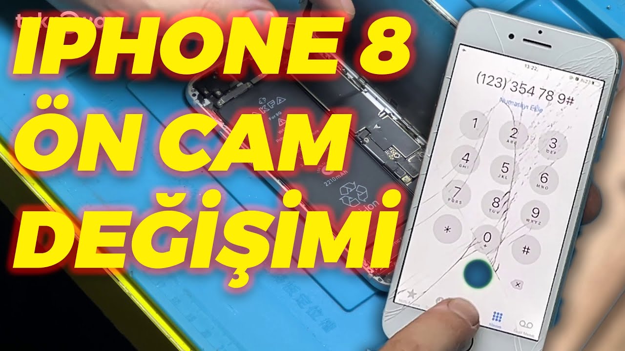 iphone 8 ön cam değişimi tamiri