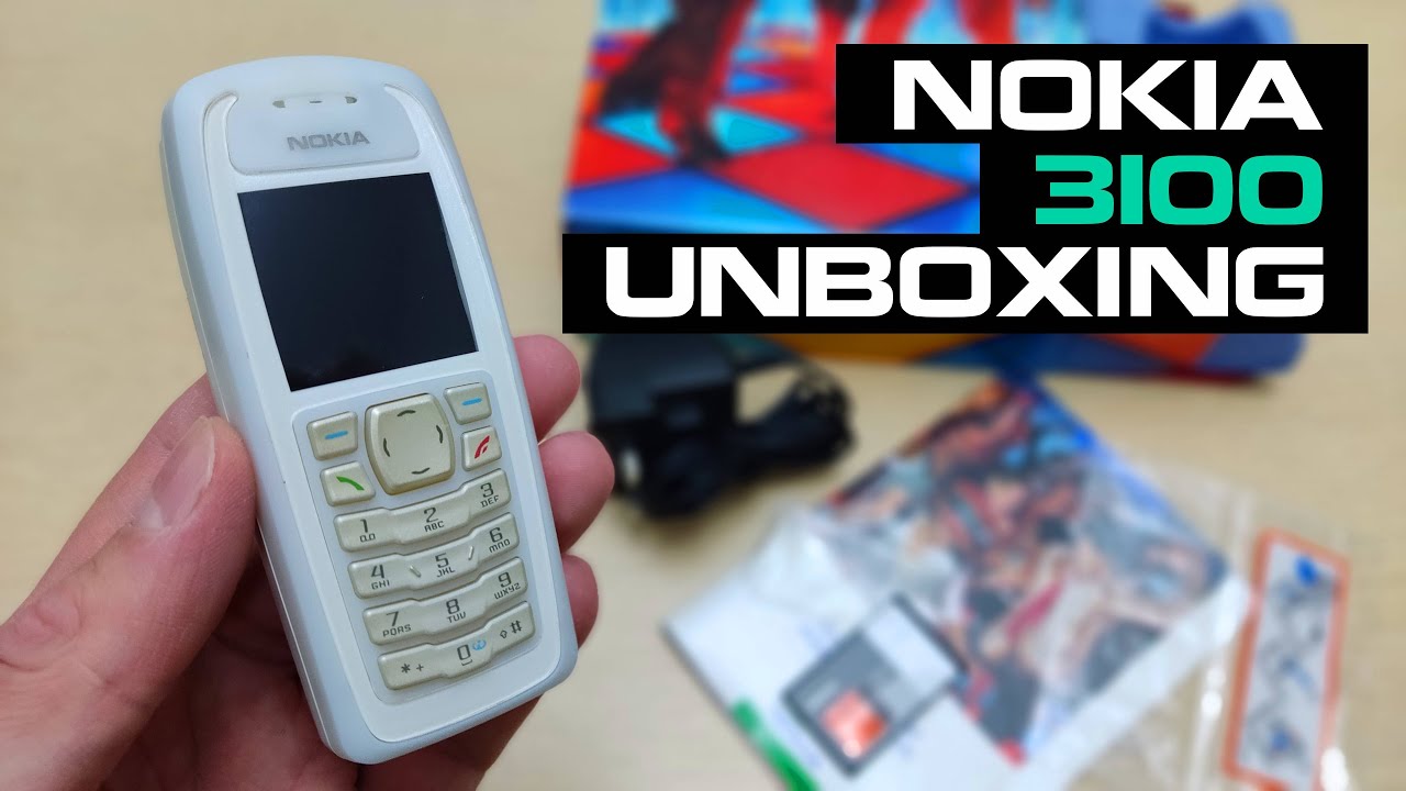 Nokia 3100 Unboxing 4K (RH-19) - Review - Full Pack with all accessories