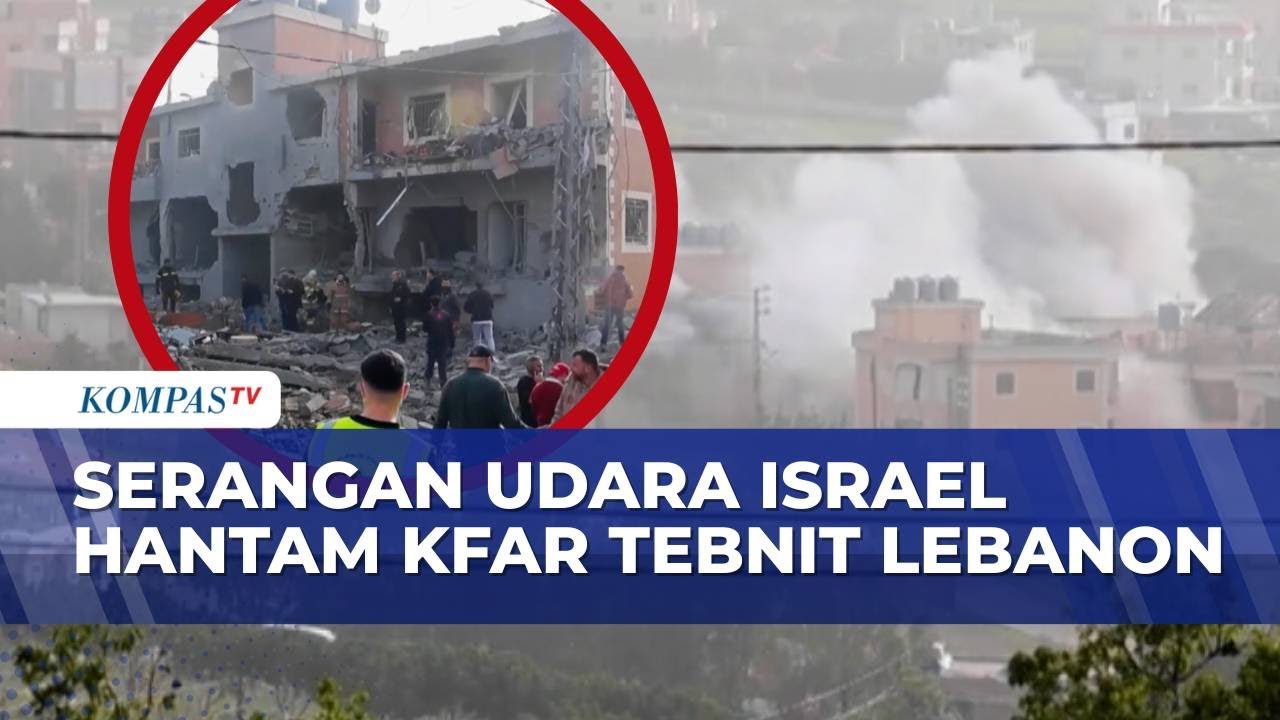 Bangunan Hancur Dirudal, Israel Lancarkan Serangan Udara ke Lebanon Selatan