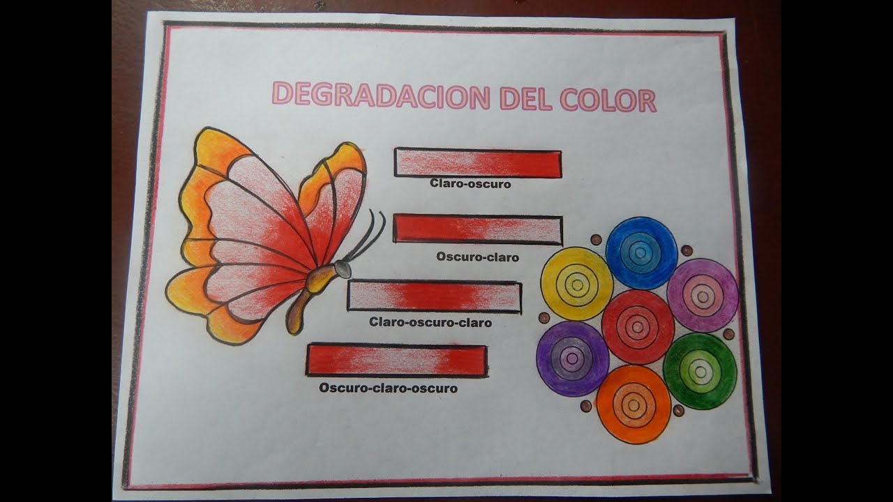 TÉCNICA DEL COLOR (DEGRADACIÓN)