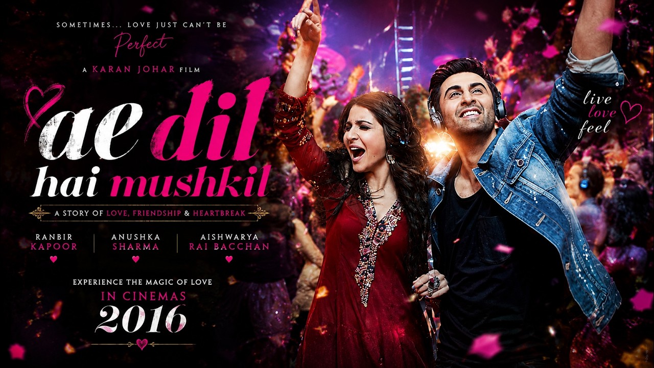 Ae Dil Hai Mushkil (2016) Full Movie  | Ranbir Kapoor | Anushka Sharma | Aishwarya Rai | R Plus
