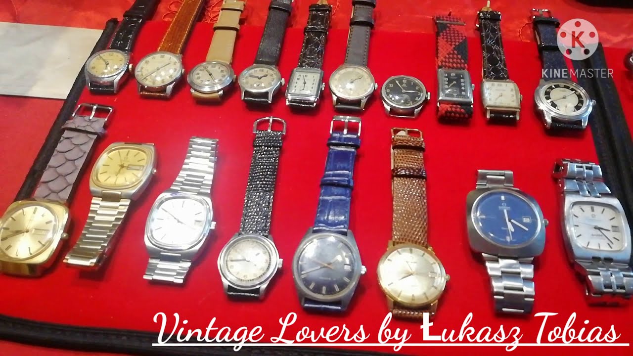 Vintage Lovers by Łukasz Tobias & zegarki z lat 1920-1940 & zegarki Omega & JLC & Rolex Datejust 36