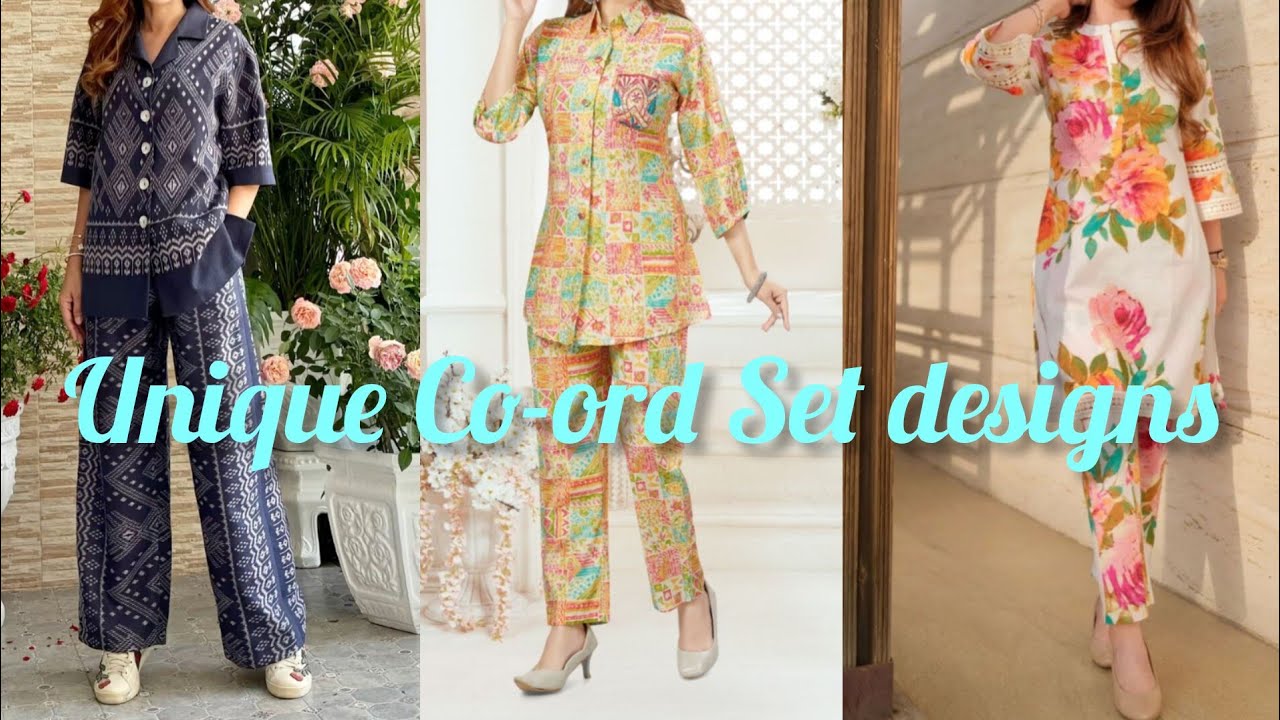 Latest Co-ord set designs 😍❤️ // Co-ord Sets for Summers// Best suits for Summers 