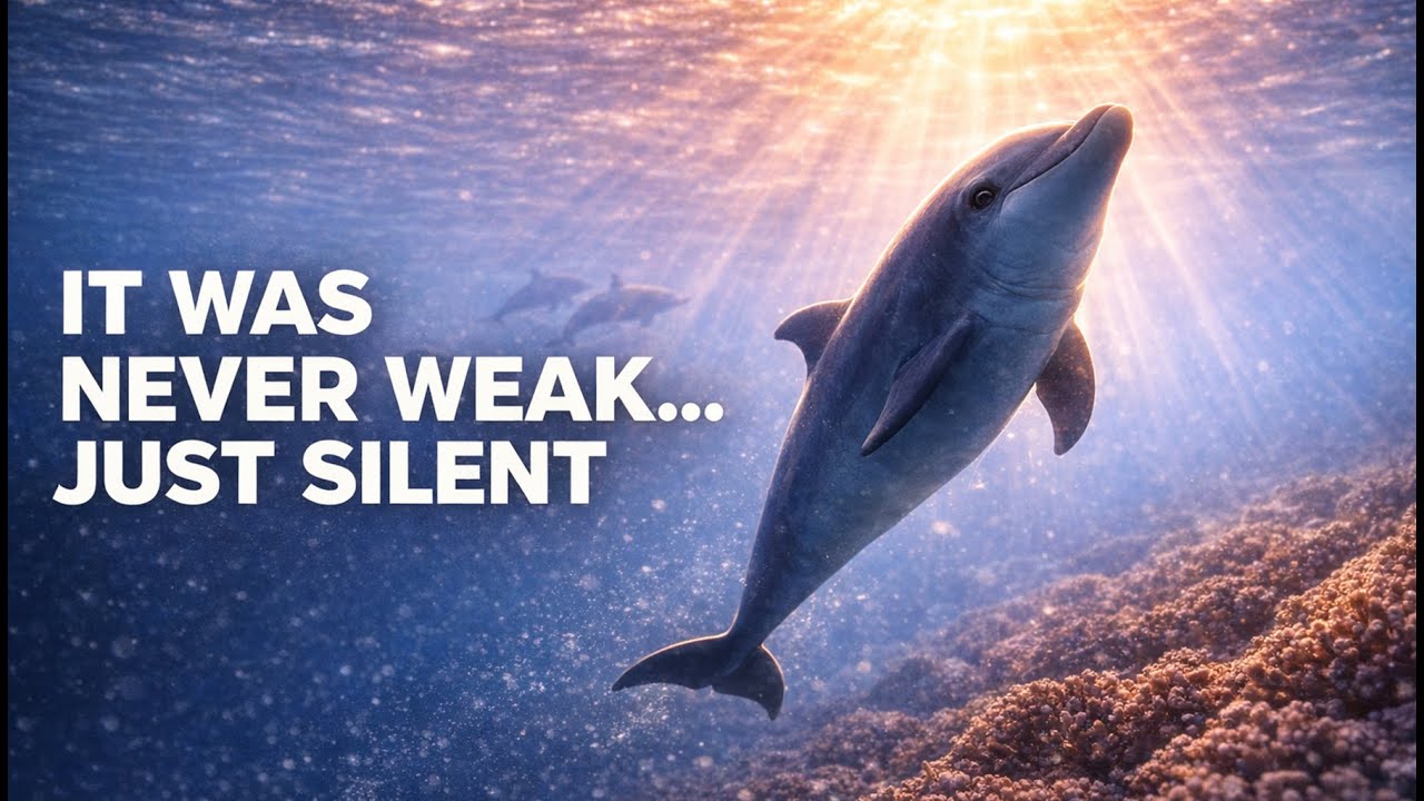 It was never weak, just silent 🐬 watch till end 👀