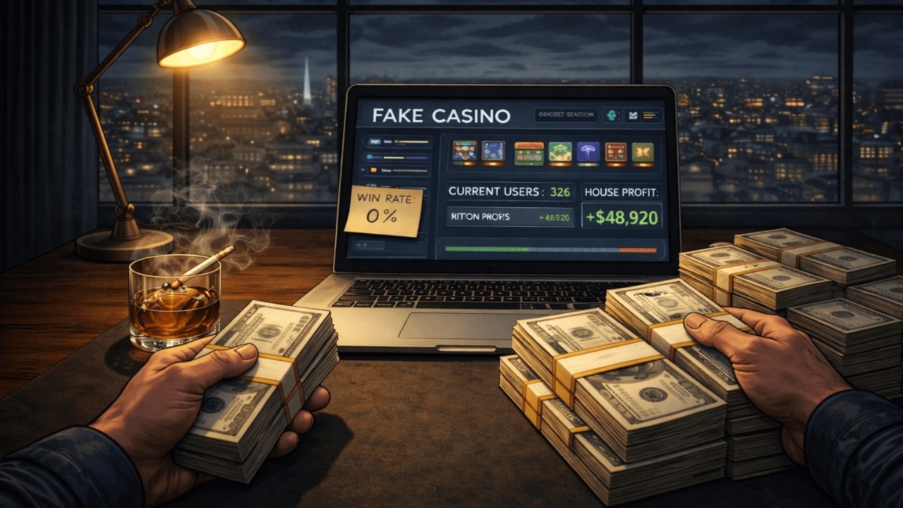 POV: You Start Running a Fake Online Casino That Never Loses