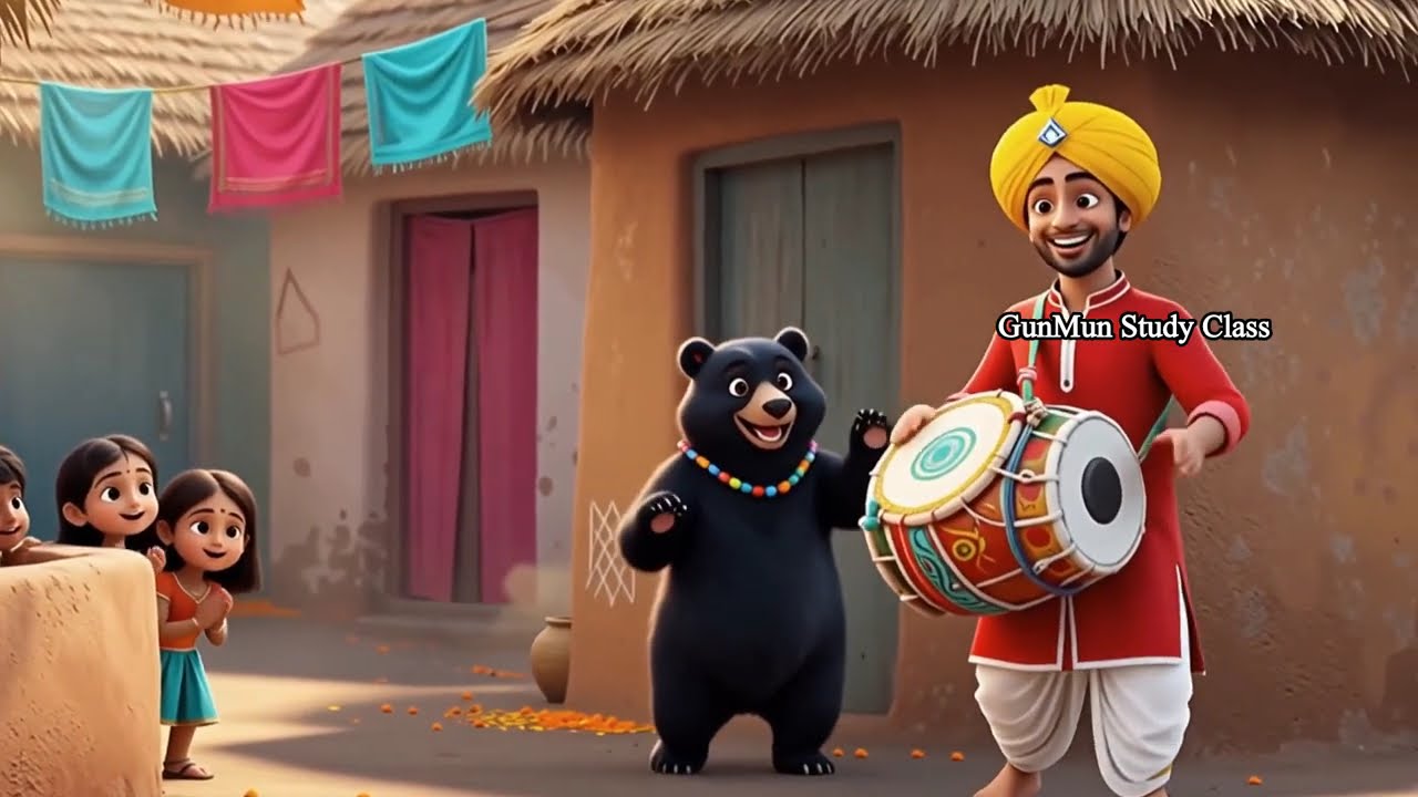 Kalu Madari Aaya | Hindi Poem for Kids | Kids Channel India | Hindi Nursery Rhymes | Bal Geet Hindi
