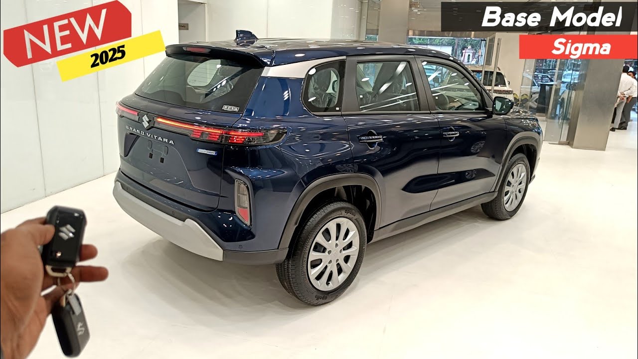 New Maruti Grand Vitara Base Model 2025 ❣️| Grand Vitara Base Sigma Review 😍|