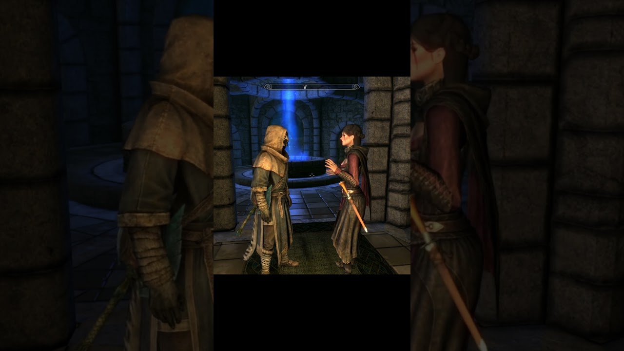 Skyrim ٠ Serana's Reaction to Meeting J'zargo #skyrim