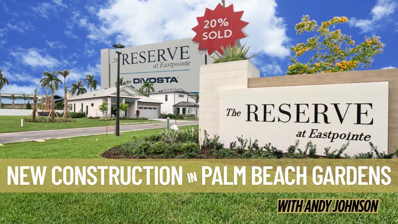 New Construction Homes in Palm Beach Gardens | The Reserve at Eastpointe