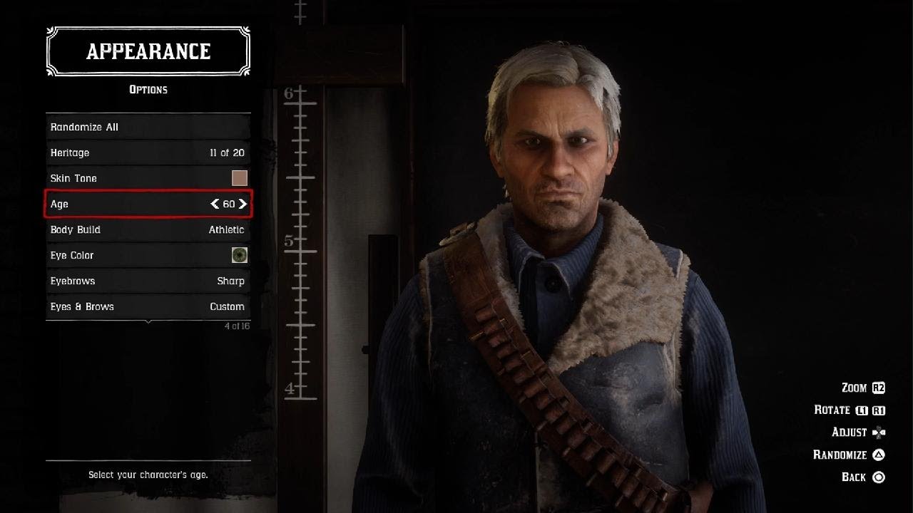 Red Dead 2 Online-Marshal Johnson Character Creation