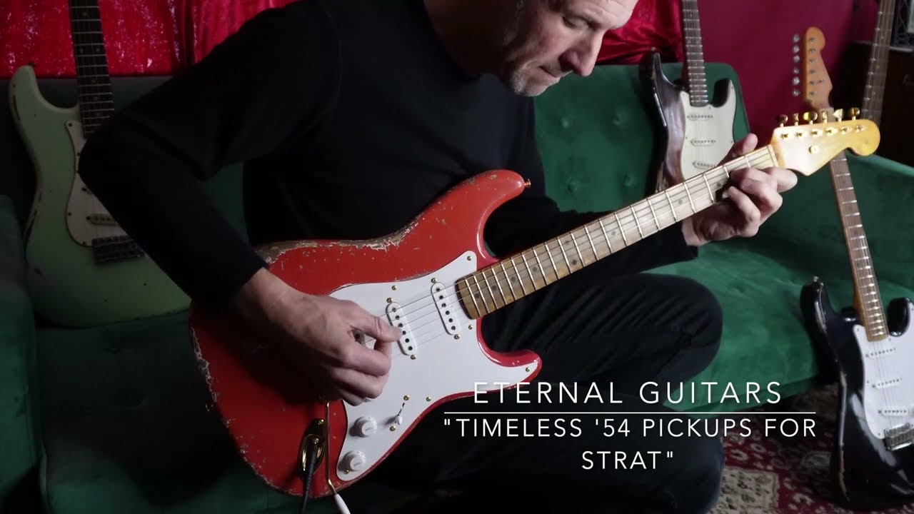 Eternal Guitars: "Timeless '54 Strat Pickups". Demo by Graham "Groover" Large