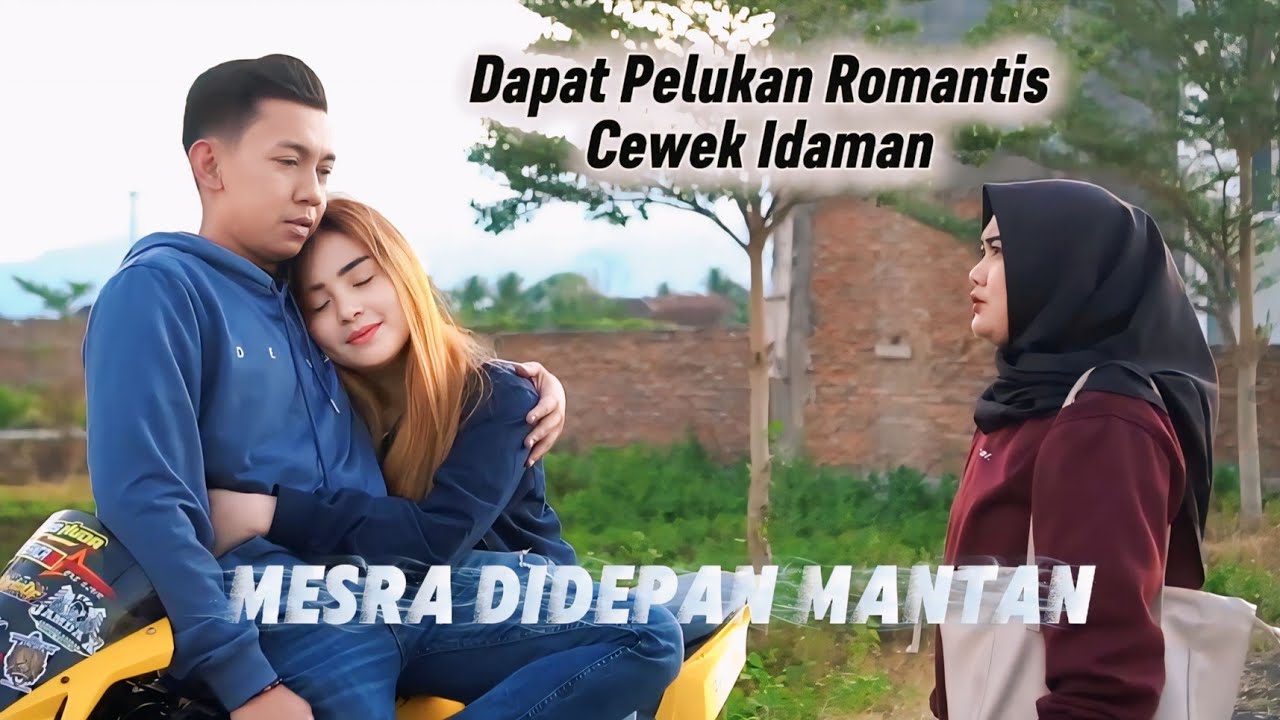 DIHADANG MANTAN SAAT NOLONGIN CEWEK CANTIK DORONG MOTOR MALAH BERUJUNG ROMANTIS LUCU & BAPER